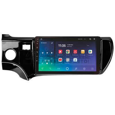 Штатна магнітола SIGMA X9464 ANDROID 10 4+64 Gb 4G DSP Toyota Aqua (Left hand drive) 2011-2017 9"
