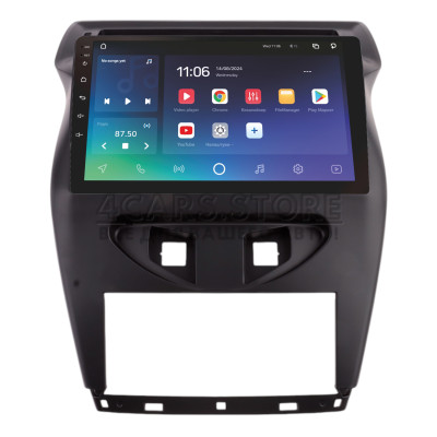 Штатная магнитола SIGMA X10464 ANDROID 10 4+64 Gb 4G DSP Citroen C4 C-triunfo C-Quatre 2012+ Black 10"