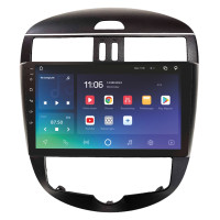 Штатна магнітола SIGMA X10464 ANDROID 10 4+64 Gb 4G DSP Nissan TIIDA 2011-2015 AT AC 10"
