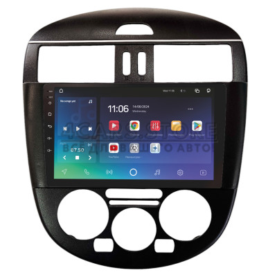 Штатна магнітола SIGMA X10464 ANDROID 10 4+64 Gb 4G DSP Nissan TIIDA 2011-2015 MT AC 10"