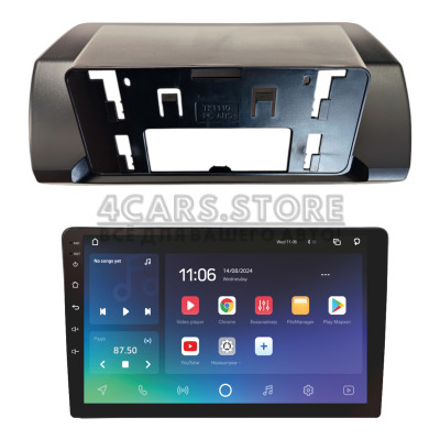 Штатна магнітола SIGMA X10464 ANDROID 10 4+64 Gb 4G DSP Renault SANDERO 2021+ LHD 10"