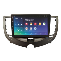 Штатна магнітола SIGMA X9464 ANDROID 10 4+64 Gb 4G DSP Chery QQ ICE CREAM 2021+ Silver 9"