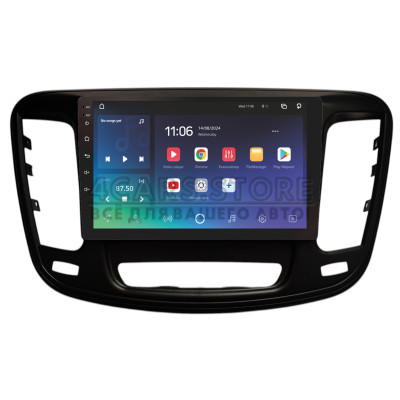 Штатна магнітола SIGMA X9464 ANDROID 10 4+64 Gb 4G DSP Chrysler 200 2015-2017 9"