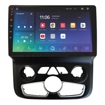Штатна магнітола SIGMA X9464 ANDROID 10 4+64 Gb 4G DSP Dodge RAM 1500 2500 3500 4500 5500 2013-2019 AT AC Black 9"