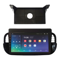 Штатна магнітола SIGMA X9464 ANDROID 10 4+64 Gb 4G DSP Fiat 500 2007-2015 Black 9"
