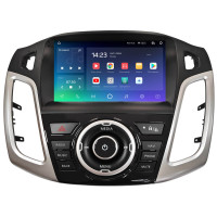 Штатна магнітола SIGMA X9464 ANDROID 10 4+64 Gb 4G DSP Ford Focus 3 2012-2019 A-MOD Silver 9"