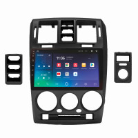 Штатна магнітола SIGMA X9464 ANDROID 10 4+64 Gb 4G DSP Hyundai GETZ 1 2002-2011 LHD BLACK 9"