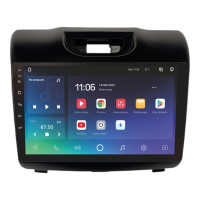 Штатна магнітола SIGMA X9464 ANDROID 10 4+64 Gb 4G DSP Isuzu D-MAX CHEVROLET S10 COLORADO BLAZER 2015-2018 (верхняя кнопка аварийки) 9"