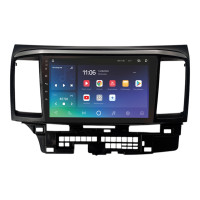 Штатная магнитола SIGMA X9464 ANDROID 10 4+64 Gb 4G DSP Mitsubishi LANCER 2010-2016 9"