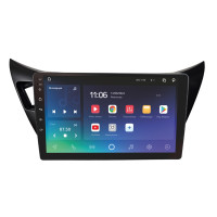 Штатна магнітола SIGMA X9464 ANDROID 10 4+64 Gb 4G DSP Mitsubishi LANCER LX GLX 2001-2007 LHD, Black 9"