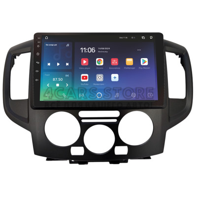 Штатна магнітола SIGMA X9464 ANDROID 10 4+64 Gb 4G DSP Nissan NV200 2010-2018 Black 9"