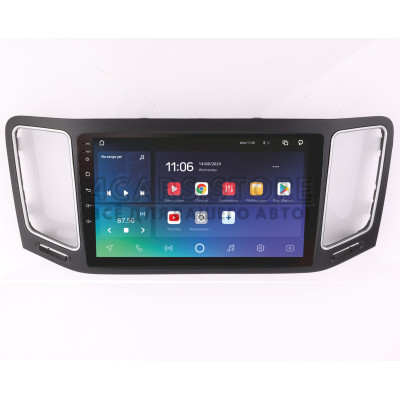 Штатна магнітола SIGMA X9464 ANDROID 10 4+64 Gb 4G DSP Volkswagen Sharan 2012-2018 9"