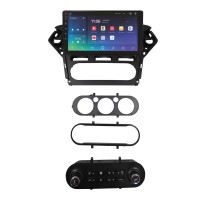 Штатная магнитола SIGMA X10464 ANDROID 10 4+64 Gb 4G DSP Ford Mondeo 4 2010-2014 Full Set AT AC Black with buttons 10" (L1)