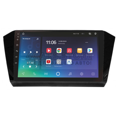 Штатна магнітола SIGMA X10464 ANDROID 10 4+64 Gb 4G DSP Volkswagen Passat B8 B 2014+ 10"