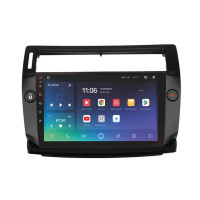 Штатная магнитола SIGMA X9464 ANDROID 10 4+64 Gb 4G DSP Citroen C4 LA LC C-Triomphe C-Quatre 2004-2014 Black 9"