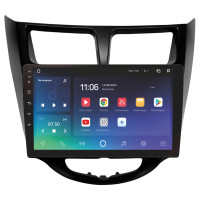 Штатна магнітола SIGMA X9464 ANDROID 10 4+64 Gb 4G DSP Hyundai Solaris 1 2010-2016 Black 9"