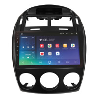 Штатная магнитола SIGMA X9464 ANDROID 10 4+64 Gb 4G DSP Kia Cerato 1 LD 2005-2006 Manual Black 9"