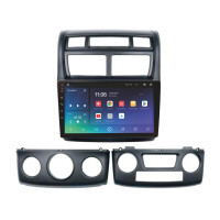Штатна магнітола SIGMA X9464 ANDROID 10 4+64 Gb 4G DSP Kia Sportage 2 2004-2010 black 9"
