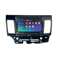 Штатна магнітола SIGMA X9464 ANDROID 10 4+64 Gb 4G DSP Mitsubishi Lancer 10 CY 2007-2012 with buttons 9"