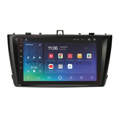 Штатная магнитола SIGMA X9464 ANDROID 10 4+64 Gb 4G DSP Toyota Avensis 3 2008-2015 Black 9"