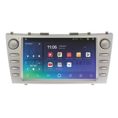 Штатна магнітола SIGMA X9464 ANDROID 10 4+64 Gb 4G DSP Toyota Camry 6 XV 40 50 2006-2011 old with button 9"