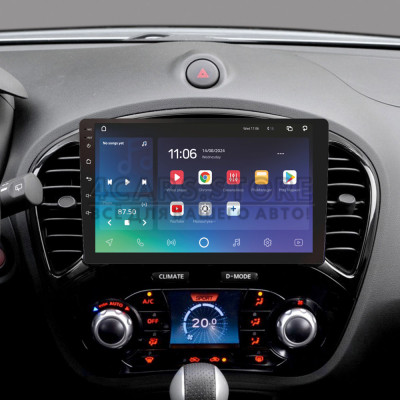 Штатная магнитола SIGMA X9464 ANDROID 10 4+64 Gb 4G DSP Nissan Juke 2010-2014 (B) 9"
