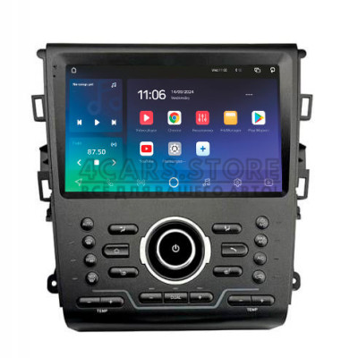 Штатная магнитола SIGMA X9464 ANDROID 10 4+64 Gb 4G DSP Ford Fusion Mondeo 2013-2019 9"
