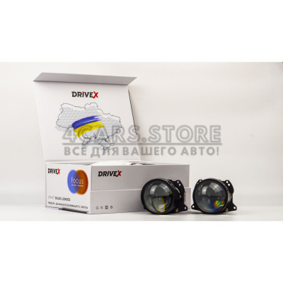 Світлодіодна лінза DriveX BiLED ULTRA Ref 3.0" 65/78W 5.8K