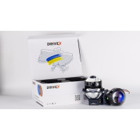 Світлодіодна лінза DriveX Triada DLX 100/110W 3xLED 6000K