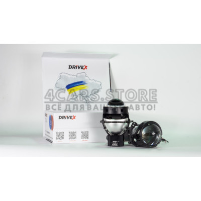 Світлодіодна лінза DriveX Triada 3.0" 60/65W 5500K