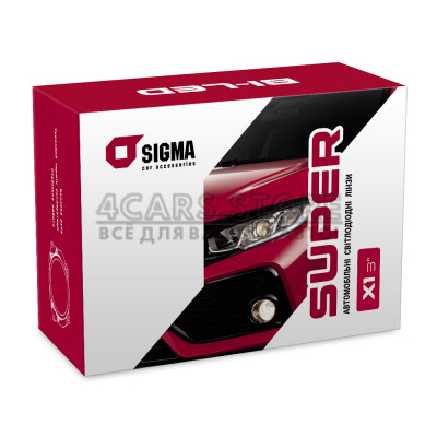 Автомобільні лінзи Sigma Bi-Led Super X1 3.0"