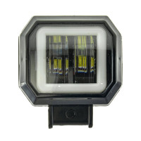 LED фара робочого світла CYCLONE WL-F5 20W+RING Spot v2