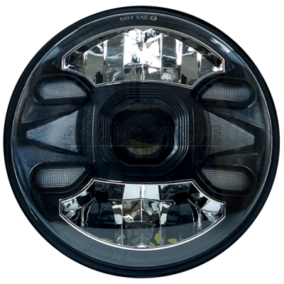 LED фара робочого світла DriveX WL G-01 7" 26/46W H/L STM - DRL W+Y