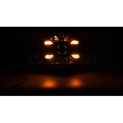 LED фара робочого світла DriveX WL G-01 7" 26/46W H/L STM - DRL W+Y