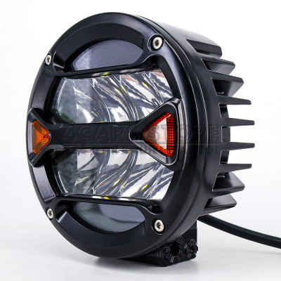 LED фара робочого світла DriveX WL R-107 DLX 5.5" SP+DRL 8L-40W OSR