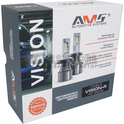 LED лампы AMS VISION-R H27 5500K CANBUS LED лампы AMS VISION-R H27 5500K CANBUS