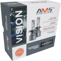 LED лампи AMS VISION-R H4 H/L 5500K CANBUS