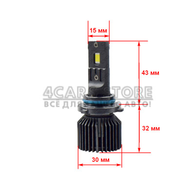 LED лампи Cyclone HB4(9006) 6000K Type 45 LED лампи Cyclone HB4(9006) 6000K Type 45