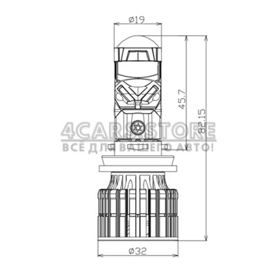 LED лампы Decker GL-01 6K H11