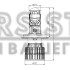 LED лампи Decker GL-01 6K H4 H/L
