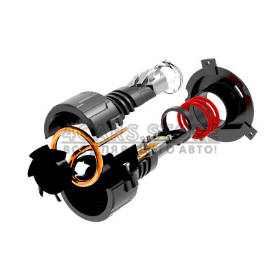 LED лампи Decker GL-02 5K H4 H/L LED лампи Decker GL-02 5K H4 H/L