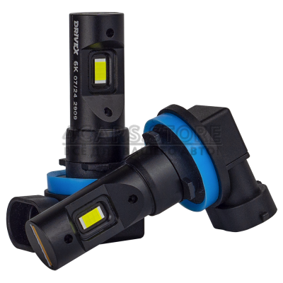 LED лампы DriveX PA-08P H11/H8/H9 5500K 30W 9-32V