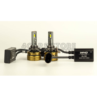 LED лампы DriveX UL-02 HB4(9006) 6K 100W CAN