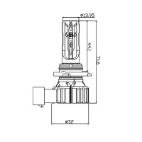 LED лампы Sigma E2 HB3/HB4