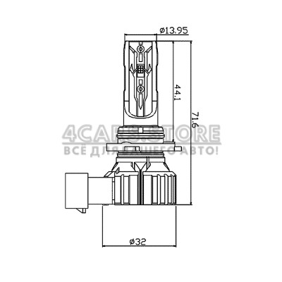 LED лампи Sigma E2 HB3/HB4 LED лампи Sigma E2 HB3/HB4