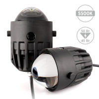Протитуманні лінзи AMS Bi LED FOG F1 2" 5500K