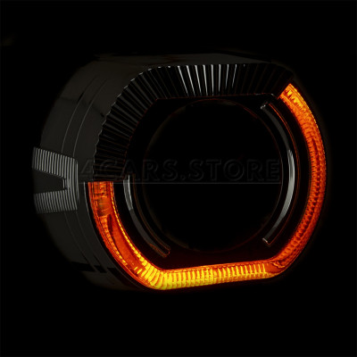 Маски для автомобильных линз Cyclone S-49 DRL+TURN (2.5")