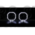 Маски для автомобильных линз DriveX MS A-104 2.5" Black White+Yellow