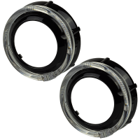 Маски для автомобільних лінз DriveX MS A-105 3.0" Black White