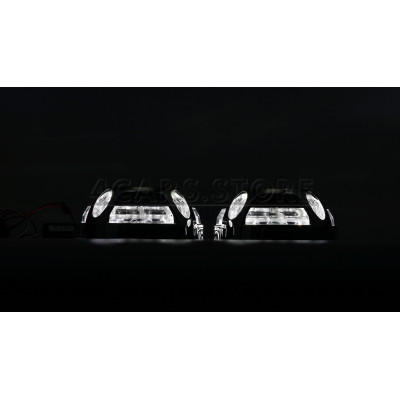 Маски для автомобільних лінз DriveX MS A-106 3.0" Black White